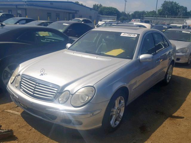 WDBUF56J26A927399 - 2006 MERCEDES-BENZ E 350 SILVER photo 2