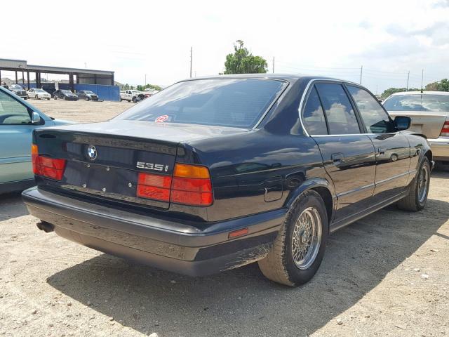 WBAHD2313NBF74515 - 1992 BMW 535 I AUTO BLACK photo 4