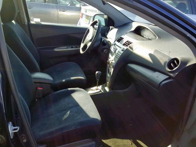 JTDBT923771126713 - 2007 TOYOTA YARIS BLUE photo 5