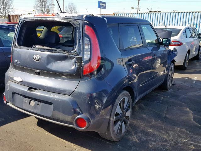 KNDJX3A51F7198132 - 2015 KIA SOUL ! BLUE photo 4