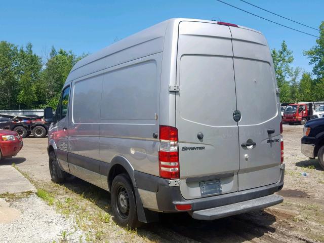 WDYPE7CC3B5606255 - 2011 FREIGHTLINER SPRINTER 2 GRAY photo 3