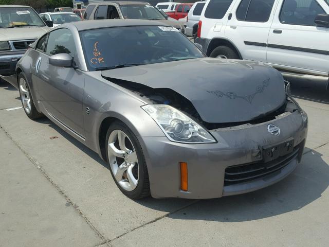 JN1BZ34E08M751287 - 2008 NISSAN 350Z COUPE GRAY photo 1