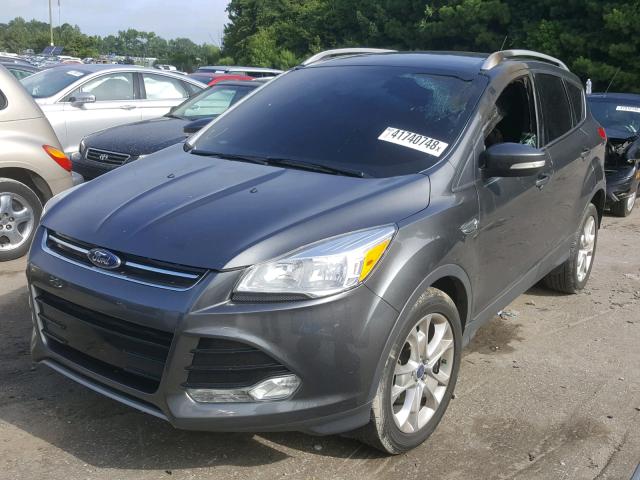 1FMCU0JX6FUB77646 - 2015 FORD ESCAPE TIT GRAY photo 2