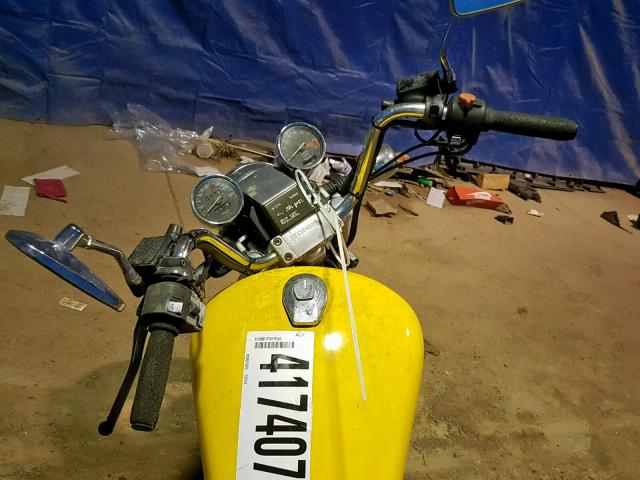 JH2RC1409DM003399 - 1983 HONDA VT750 YELLOW photo 5