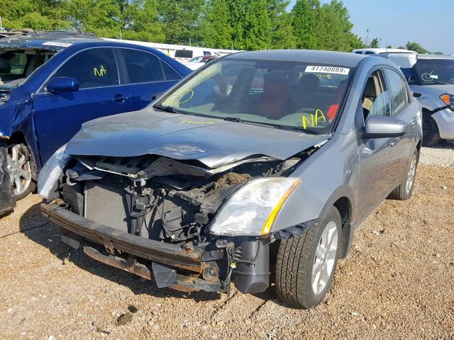 3N1AB61EX7L624707 - 2007 NISSAN SENTRA SILVER photo 2