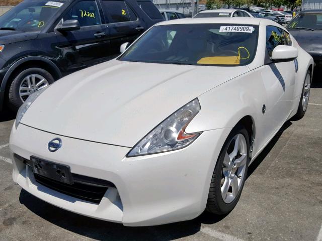 JN1AZ4EH5CM563822 - 2012 NISSAN 370Z BASE WHITE photo 2