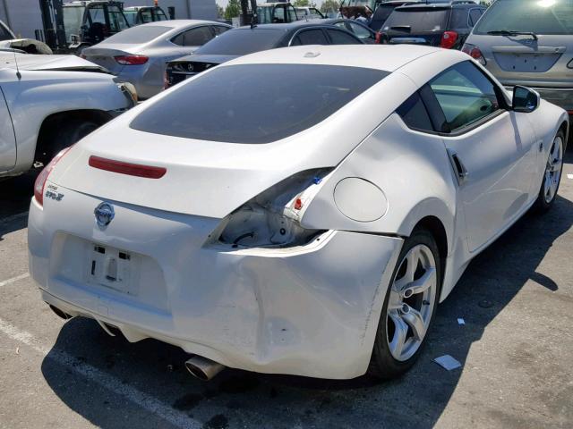 JN1AZ4EH5CM563822 - 2012 NISSAN 370Z BASE WHITE photo 4