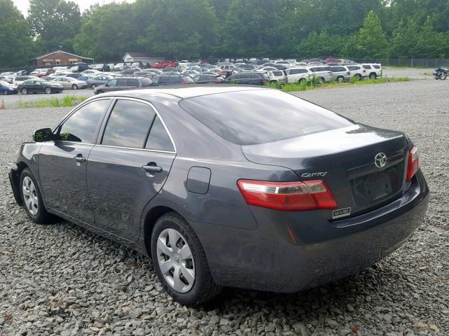 4T1BE46K57U639564 - 2007 TOYOTA CAMRY NEW GRAY photo 3