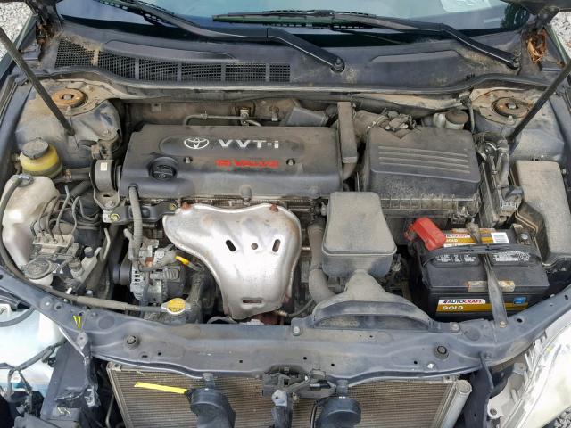 4T1BE46K57U639564 - 2007 TOYOTA CAMRY NEW GRAY photo 7