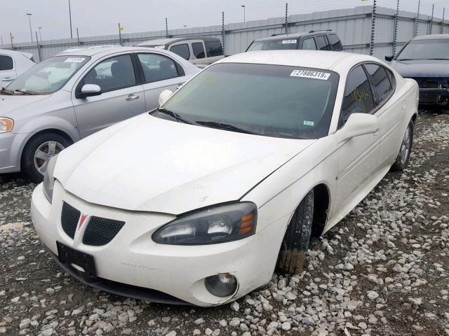 2G2WP552961156505 - 2006 PONTIAC GRAND PRIX WHITE photo 2