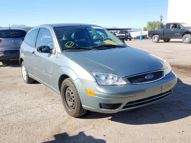 1FAFP31N96W149035 - 2006 FORD FOCUS ZX3 GRAY photo 1