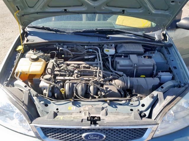 1FAFP31N96W149035 - 2006 FORD FOCUS ZX3 GRAY photo 7