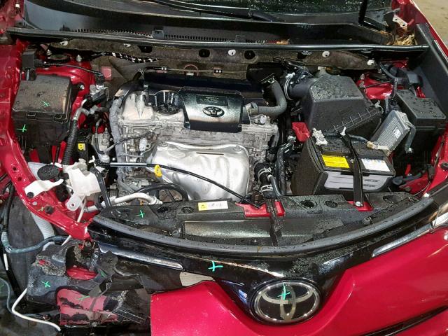 JTMDFREV6HJ146675 - 2017 TOYOTA RAV4 LIMIT RED photo 7