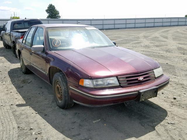 2G1WL54T6P1111419 - 1993 CHEVROLET LUMINA BURGUNDY photo 1