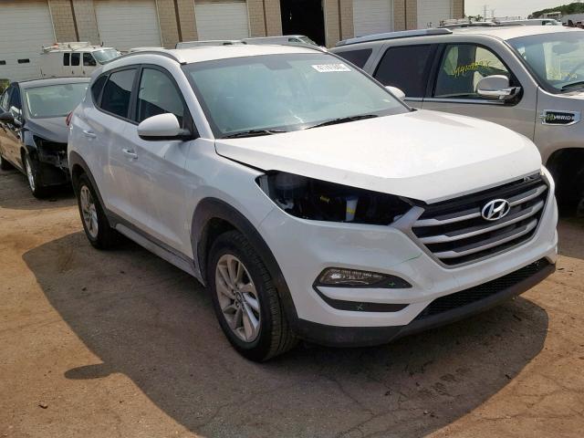 KM8J3CA45JU674388 - 2018 HYUNDAI TUCSON SEL WHITE photo 1