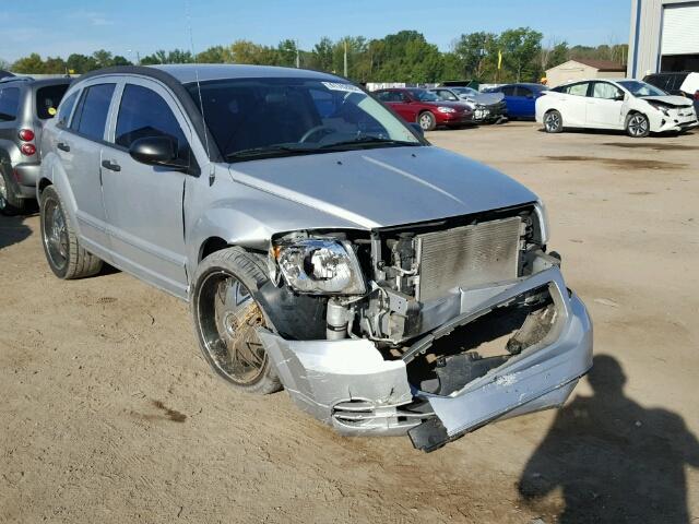 1B3HB48B37D115559 - 2007 DODGE CALIBER SX SILVER photo 1