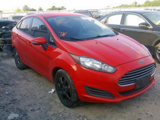 3FADP4BJ4EM160032 - 2014 FORD FIESTA SE RED photo 1