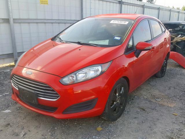 3FADP4BJ4EM160032 - 2014 FORD FIESTA SE RED photo 2