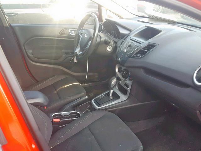 3FADP4BJ4EM160032 - 2014 FORD FIESTA SE RED photo 5