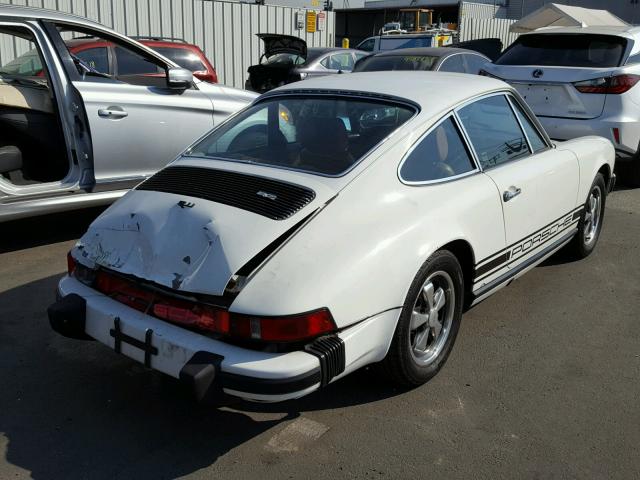 9114101797 - 1974 PORSCHE 911 WHITE photo 4