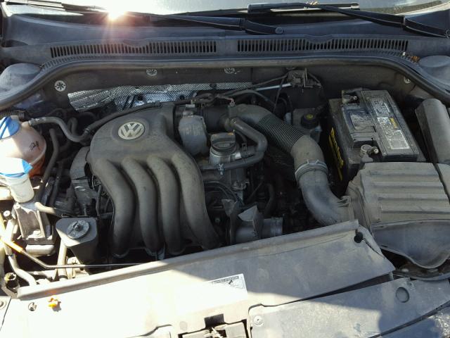 3VW2K7AJ9CM319205 - 2012 VOLKSWAGEN JETTA BASE Կապույտ լուսանկար 7