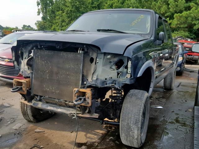 1FTSW21566EB76611 - 2006 FORD F250 SUPER BLACK photo 2