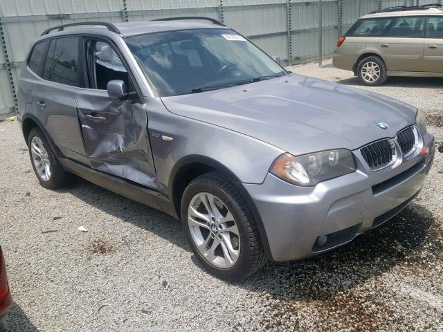 WBXPA93446WG83279 - 2006 BMW X3 3.0I SILVER photo 1