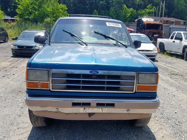 1FMDU34X6PUA66808 - 1993 FORD EXPLORER GREEN photo 9