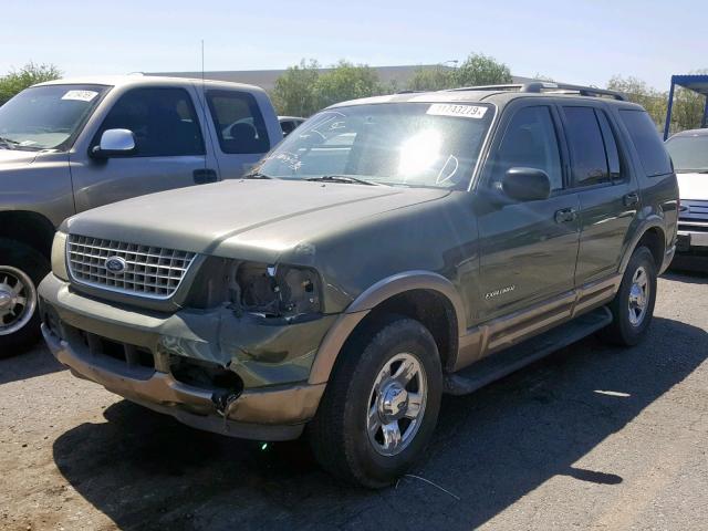 1FMZU64E02ZA40965 - 2002 FORD EXPLORER E GREEN photo 2