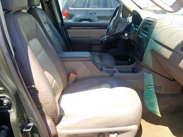 1FMZU64E02ZA40965 - 2002 FORD EXPLORER E GREEN photo 5