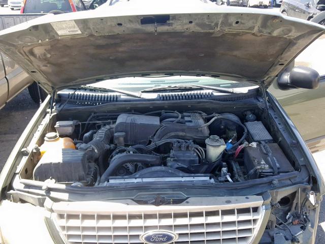 1FMZU64E02ZA40965 - 2002 FORD EXPLORER E GREEN photo 7