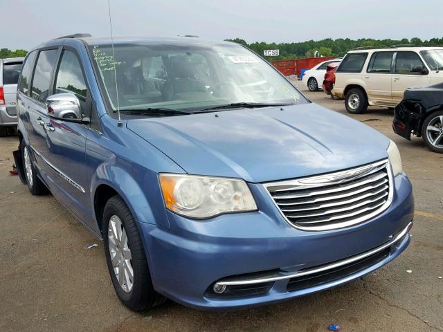 2A4RR8DG2BR783103 - 2011 CHRYSLER TOWN & COU BLUE photo 1