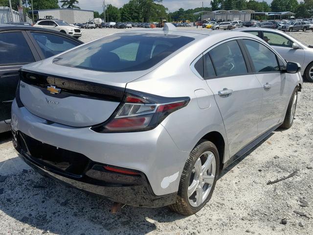 1G1RC6S50HU126740 - 2017 CHEVROLET VOLT LT GRAY photo 4