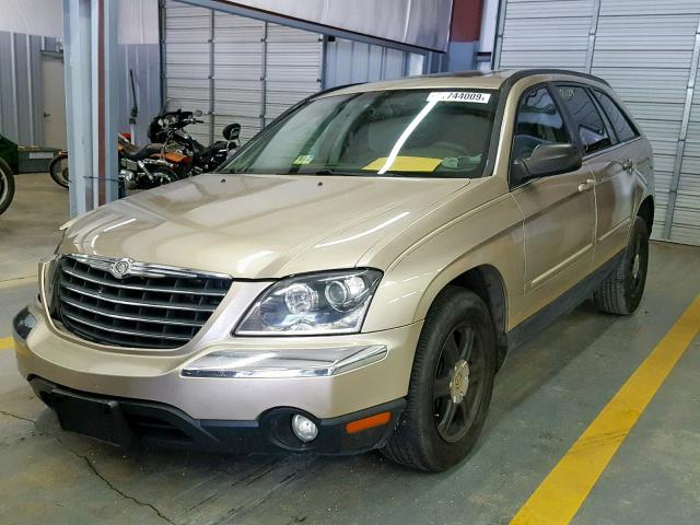 2C8GF68404R299636 - 2004 CHRYSLER PACIFICA GOLD photo 2