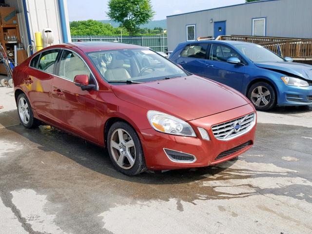 YV1612FH6D2187796 - 2013 VOLVO S60 T5 RED photo 1