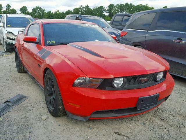 1ZVBP8CF3C5278334 - 2012 FORD MUSTANG GT RED photo 1