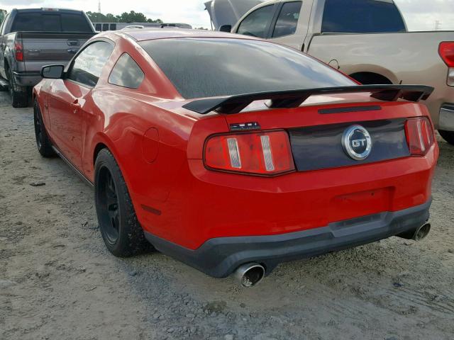 1ZVBP8CF3C5278334 - 2012 FORD MUSTANG GT RED photo 3