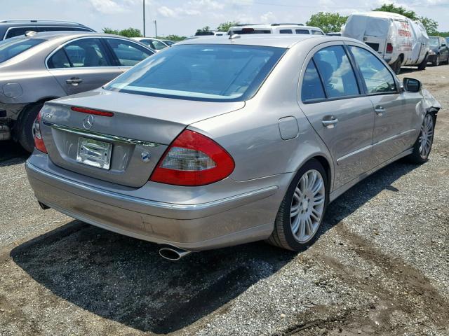 WDBUF56XX8B269039 - 2008 MERCEDES-BENZ E 350 GOLD photo 4