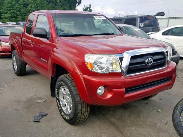 5TETU62N26Z218897 - 2006 TOYOTA TACOMA PRE RED photo 1