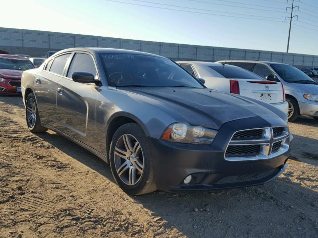 2C3CDXHG5CH300052 - 2012 DODGE CHARGER SX GRAY photo 1