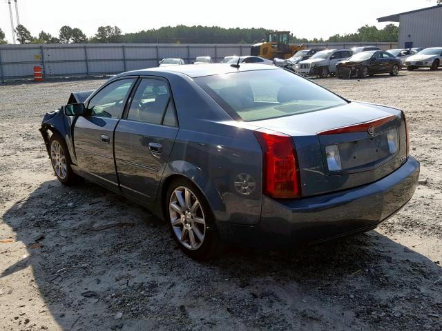 1G6DP577860184015 - 2006 CADILLAC CTS HI FEA BLUE photo 3