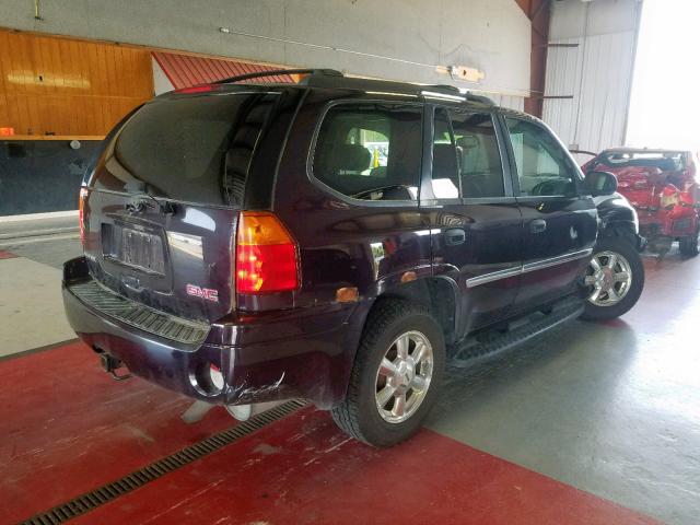 1GKDT13S082135155 - 2008 GMC ENVOY PURPLE photo 4