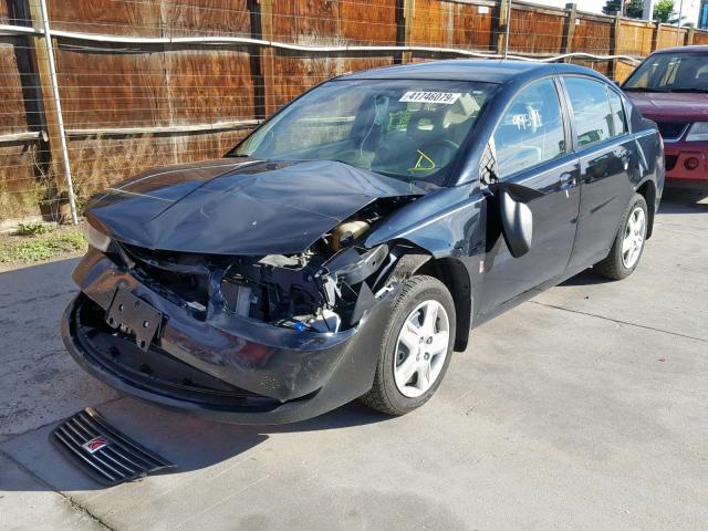 1G8AJ58F56Z193297 - 2006 SATURN ION LEVEL BLACK photo 2