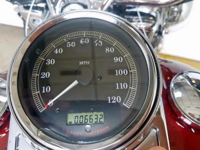 1HD1FB41X9Y678253 - 2009 HARLEY-DAVIDSON FLHR RED photo 8