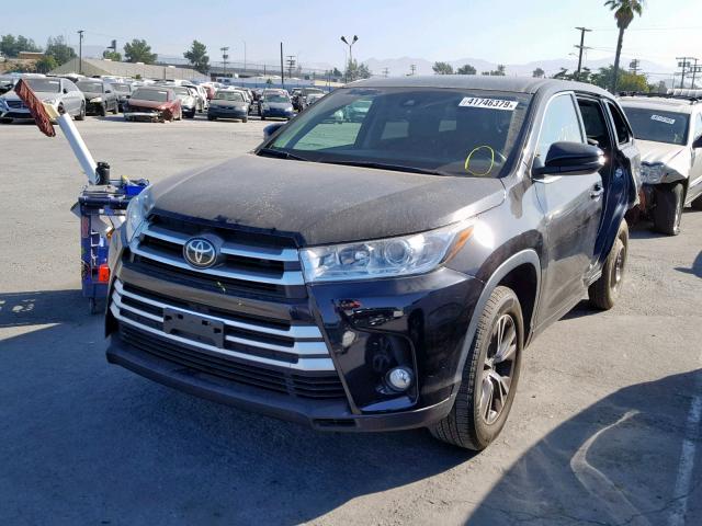 5TDZZRFH4HS209300 - 2017 TOYOTA HIGHLANDER BLACK photo 2