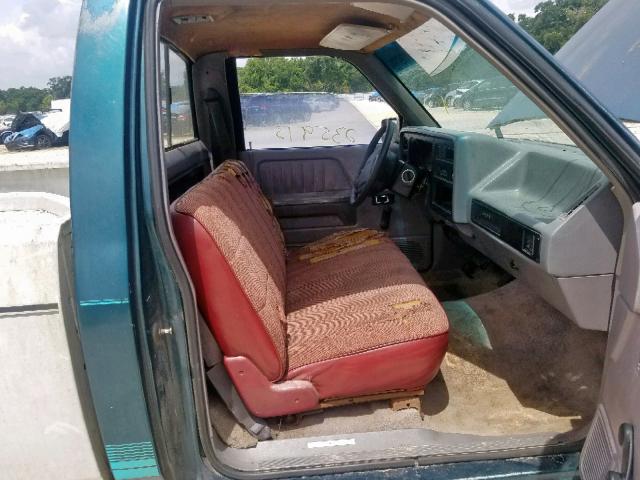 1B7FL26X2SW946120 - 1995 DODGE DAKOTA TWO TONE photo 5