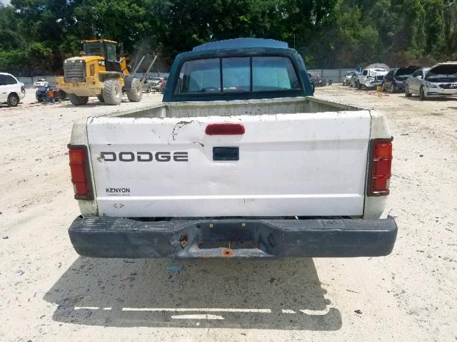 1B7FL26X2SW946120 - 1995 DODGE DAKOTA TWO TONE photo 9