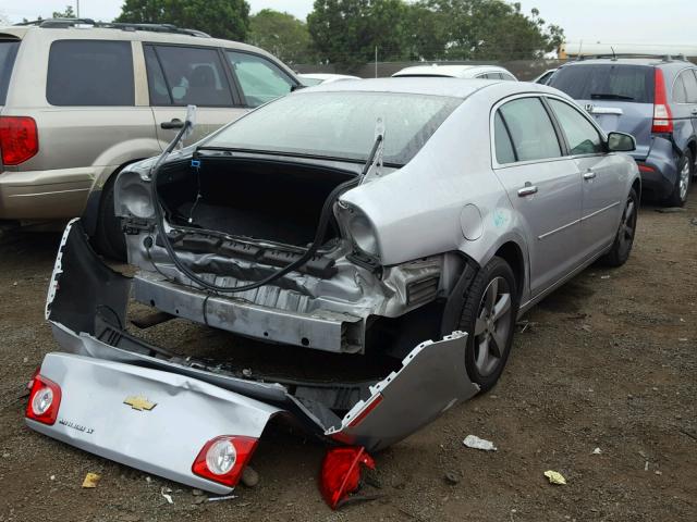 1G1ZC5E06CF348657 - 2012 CHEVROLET MALIBU 1LT 银色 照片 4