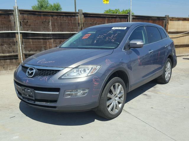 JM3TB28V780160382 - 2008 MAZDA CX-9 GRAY photo 2