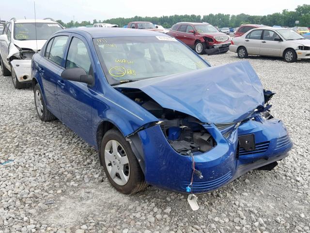 1G1AK52F057552280 - 2005 CHEVROLET COBALT BLUE photo 1